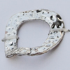 Pendants, Zinc Alloy Jewelry Findings, 17x17mm Hole:2mm, Sold by Bag