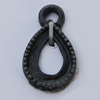 Pendants, Zinc Alloy Jewelry Findings, 9x15mm Hole:2mm, Sold by Bag