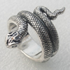 Zinc alloy Jewelry Rings, Nickel-free & Lead-free A Grade, inner diameter:18mm, Sold by PC 