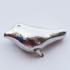 Beads, Zinc Alloy Jewelry Findings, Bird 15x7mm Hole:1mm, Sold by Bag