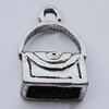 Pendants, Zinc Alloy Jewelry Findings, 9x14mm Hole:1.5mm, Sold by Bag