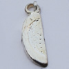 Pendants, Zinc Alloy Jewelry Findings, 7x21mm, Sold by Bag