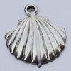 Pendants, Zinc Alloy Jewelry Findings, Sector 15x18mm, Sold by Bag