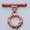 Clasps Zinc Alloy Jewelry Findings Lead-free, Loop:11x15mm Bar:20x3mm Hole:2mm, Sold by Bag 