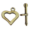 Clasps Zinc Alloy Jewelry Findings Lead-free, Loop:18x20mm Bar:25x5mm, Sold by Bag 