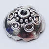 Bead Caps Zinc Alloy Jewelry Findings Lead-free, 16mm Hole:2mm, Sold by Bag