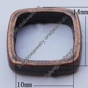 Pendants, Zinc Alloy Jewelry Findings, O:14mm I:10mm, Sold by Bag