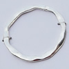 Donut, Zinc Alloy Jewelry Findings, O:26mm I:22mm, Sold by Bag