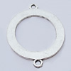 Connectors, Zinc Alloy Jewelry Findings, O:28x35mm I:20mm, Sold by Bag