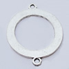 Connectors, Zinc Alloy Jewelry Findings, O:28x35mm I:20mm, Sold by Bag