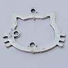 Pendants, Zinc Alloy Jewelry Findings, Cat 32x27mm, Sold by Bag