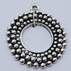 Pendants, Zinc Alloy Jewelry Findings, 25x29mm, Sold by Bag