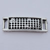 Connectors, Zinc Alloy Jewelry Findings, 31x10mm, Sold by Bag