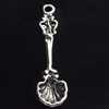 Pendant, Zinc Alloy Jewelry Findings, 9x34mm, Sold by Bag