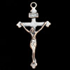 Pendant, Zinc Alloy Jewelry Findings, Cross, 19x37mm, Sold by Bag