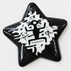 Resin Pendants, Star 49mm Hole:3.5mm, Sold by Bag