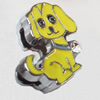 Slider, Zinc Alloy Bracelet Findinds, Animal, 10x13mm, Interior Diameter:8mm, Sold by Bag