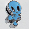 Slider, Zinc Alloy Bracelet Findinds, Animal, 7x14mm, Interior Diameter:8mm, Sold by Bag