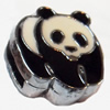 Slider, Zinc Alloy Bracelet Findinds, Animal, 11x12mm, Interior Diameter:8mm, Sold by Bag