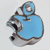 Slider, Zinc Alloy Bracelet Findinds, 10x11mm, Interior Diameter:7mm, Sold by Bag