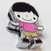 Slider, Zinc Alloy Bracelet Findinds, 11x14mm, Interior Diameter:8mm, Sold by Bag