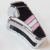 Slider, Zinc Alloy Bracelet Findinds, 8x15mm, Interior Diameter:10mm, Sold by Bag