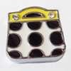 Slider, Zinc Alloy Bracelet Findinds, 13x13mm, Interior Diameter:10mm, Sold by Bag
