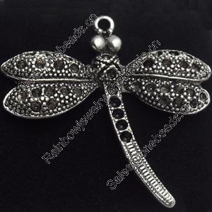 Pendant, Zinc Alloy Jewelry Findings, 36x38mm, Sold by Bag
