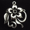 Pendant, Zinc Alloy Jewelry Findings, 25x31mm, Sold by Bag