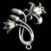 Pendant, Zinc Alloy Jewelry Findings, 33x36mm, Sold by Bag