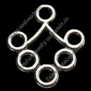 Pendant, Zinc Alloy Jewelry Findings, 16x18mm, Sold by Bag