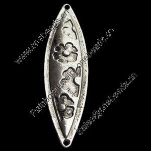 Connector, Zinc Alloy Jewelry Findings, Horse, 13x47mm, Sold by Bag