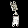Copper Toggle Clasps Jewelry Findings Lead-free, 10x24mm 10x22mm, Sold by Bag 