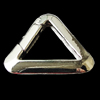 Copper Connectors Jewelry Findings Lead-free, Triangle 27x25mm, Sold by Bag