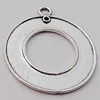 Pendant, Zinc Alloy Jewelry Findings, 37x42mm Hole:3.5mm, Sold by Bag