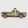 Pendant, Zinc Alloy Jewelry Findings, Car 27x11mm, Sold by Bag