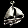 Pendant, Zinc Alloy Jewelry Findings, 17x22mm, Sold by Bag