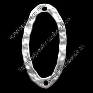 Connector, Zinc Alloy Jewelry Findings, 12x23mm, Sold by Bag