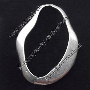 Connector, Zinc Alloy Jewelry Findings, 22x30mm, Sold by Bag