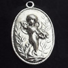 Pendant, Zinc Alloy Jewelry Findings, 18x29mm, Sold by Bag