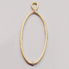 Pendant, Zinc Alloy Jewelry Findings, 17x48mm, Sold by Bag