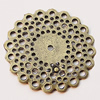 Connectors, Zinc Alloy Jewelry Findings, Flower 35mm, Sold by Bag