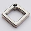 Pendant, Zinc Alloy Jewelry Findings, Diamond 20mm, Sold by Bag