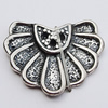 Pendant, Zinc Alloy Jewelry Findings, Sectory 23x20mm, Sold by Bag