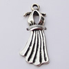 Pendant, Zinc Alloy Jewelry Findings, 10x23mm, Sold by Bag