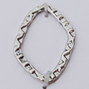 Pendant, Zinc Alloy Jewelry Findings, 15x22mm, Sold by Bag