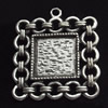 Pendant, Zinc Alloy Jewelry Findings, O:25x29mm I:13mm, Sold by Bag