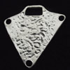 Connector, Zinc Alloy Jewelry Findings, 30x31mm, Sold by Bag