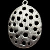 Pendant, Zinc Alloy Jewelry Findings, 21x30mm, Sold by Bag