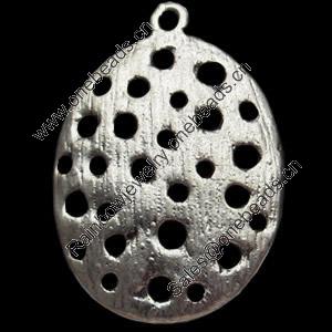 Pendant, Zinc Alloy Jewelry Findings, 21x30mm, Sold by Bag